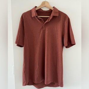 Lululemon men’s evolution short sleeve Polo